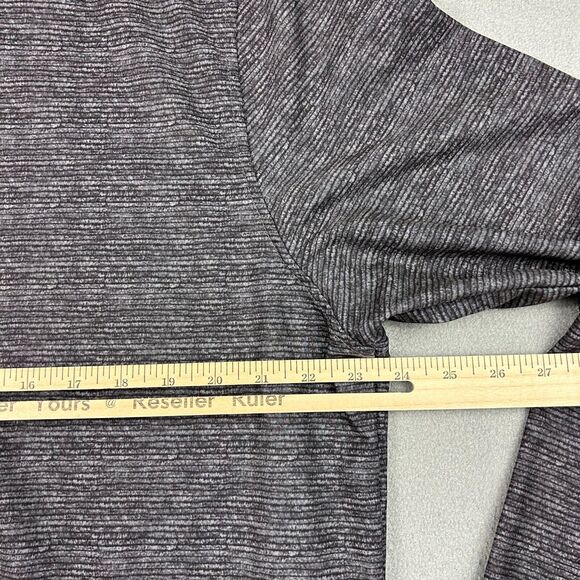 Travis Mathew Jacket Mens XL Grey Patterned 1/4 Zip Performance Golf Pullover - Picture 7 of 9